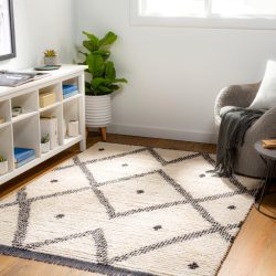 Alternative view of Surya Enzo ENZ-2301 Black Area Rug