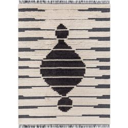 Surya Enzo ENZ-2302 Black Area Rug