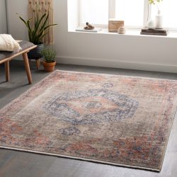 Surya Eclipse EPE-2302 Brick Red Area Rug