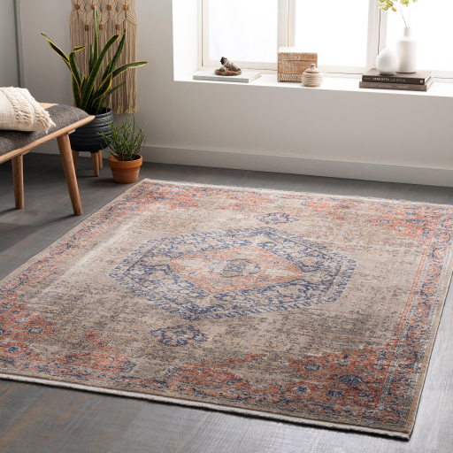 Surya Eclipse EPE-2302 Brick Red Area Rug
