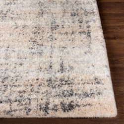 Alternative view of Surya Eskimo Shag ESG-2300 Black Area Rug