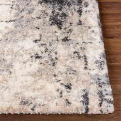 Alternative view of Surya Eskimo Shag ESG-2304 Black Area Rug