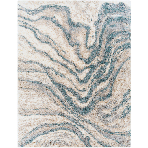Surya Eskimo Shag ESG-2305 Blue Area Rug