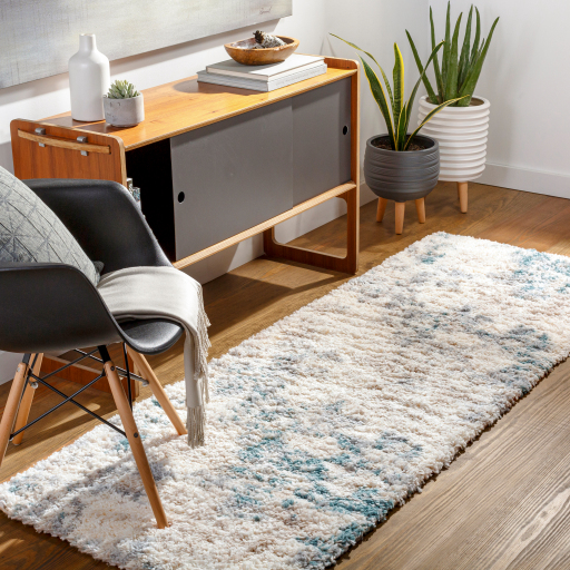 Surya Eskimo Shag ESG-2309 Blue Area Rug - Image 2