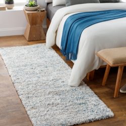 Surya Eskimo Shag ESG-2310 Blue Area Rug