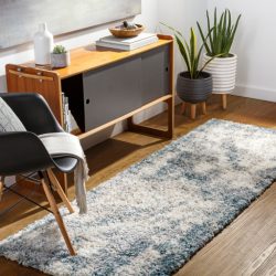Surya Eskimo Shag ESG-2312 Blue Area Rug