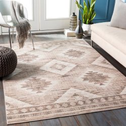 Alternative view of Surya Rafetus ETS-2341 Black Area Rug
