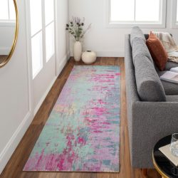 Alternative view of Surya Felicity FCT-8003 Aqua Area Rug