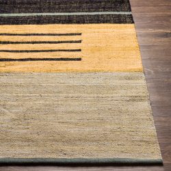 Alternative view of Surya Fulham FHM-2301 Black Area Rug