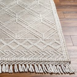 Alternative view of Surya Fleur FLE-2304 Dark Brown Area Rug