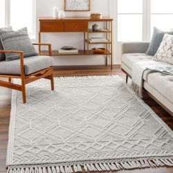 Surya Fleur FLE-2304 Dark Brown Area Rug
