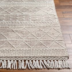 Alternative view of Surya Fleur FLE-2306 Dark Brown Area Rug
