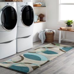 Surya Forum FM-7157 Aqua Area Rug