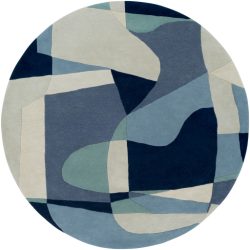 Surya Forum FM-7195 Dark Blue Area Rug