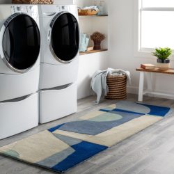Alternative view of Surya Forum FM-7195 Dark Blue Area Rug