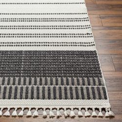 Alternative view of Surya Finland FND-2305 Black Area Rug