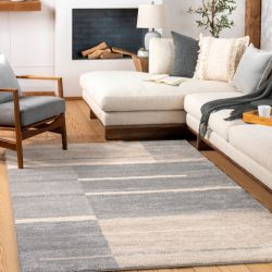 Surya Fowler FOW-1000 Gray Area Rug