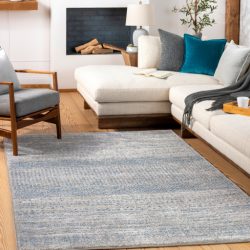 Surya Fowler FOW-1006 Black Area Rug