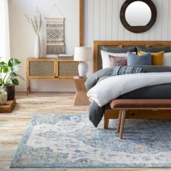 Alternative view of Surya Floransa FSA-2324 Burnt Orange Area Rug