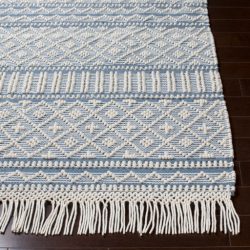 Alternative view of Surya Farmhouse Tassels FTS-2301 Blue Area Rug