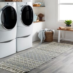 Surya Farmhouse Tassels FTS-2304 Blue Area Rug