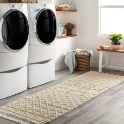 Surya Farmhouse Tassels FTS-2305 Beige Area Rug