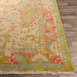 Alternative view of Surya Festival FVL-1000 Light Blue Area Rug