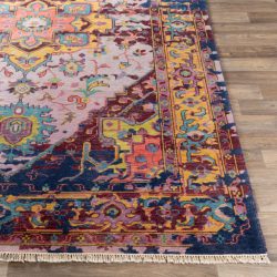 Alternative view of Surya Festival FVL-1004 Blue Area Rug