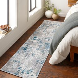 Alternative view of Surya Firenze FZE-2302 Charcoal Area Rug