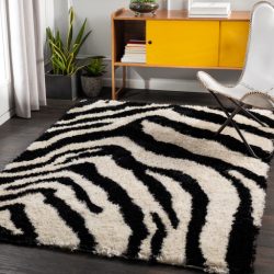 Surya Gibraltar GIB-2305 Black Area Rug