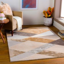 Surya Glasgow GLS-2305 Charcoal Area Rug