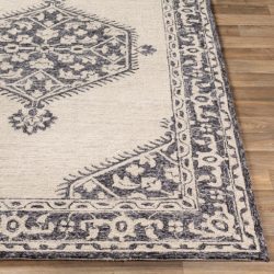 Alternative view of Surya Granada GND-2305 Black Area Rug