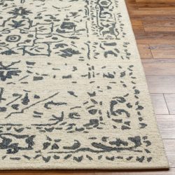 Alternative view of Surya Granada GND-2339 Charcoal Area Rug
