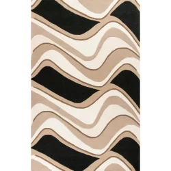 Kas Eternity 1071 Black Area Rug