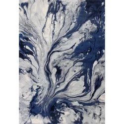 Kas Illusions 6201 Blue Area Rug