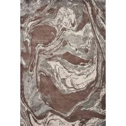 Kas Illusions 6217 Brown Area Rug