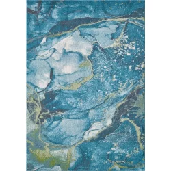 Kas Illusions 6225 Blue Area Rug
