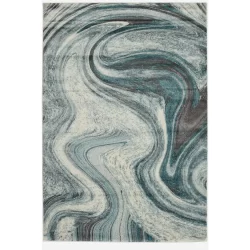 Kas Illusions 6226 Blue Area Rug