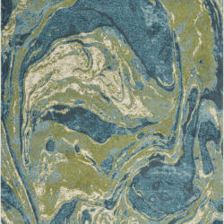 Kas Watercolors 6238 Blue Area Rug