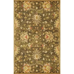 Alternative view of Kas Syriana 6010 Green Area Rug