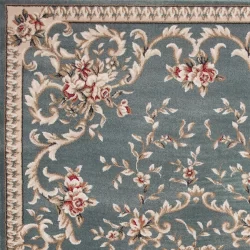 Alternative view of Kas Avalon 5602 Blue Area Rug