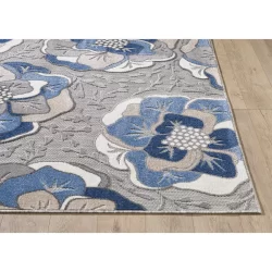 Alternative view of Kas Calla 6935 Grey Area Rug