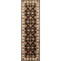 Alternative view of Kas Cambridge 7313 Black Area Rug
