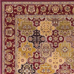Alternative view of Kas Cambridge 7325 Red Area Rug