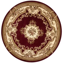 Alternative view of Kas Corinthian 5308 Red Area Rug