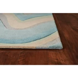 Alternative view of Kas Eternity 1059 Blue Area Rug