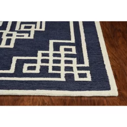 Alternative view of Kas Gramercy 1613 Blue Area Rug