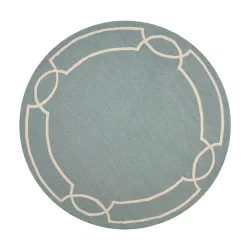 Alternative view of Kas Libby Langdon Hamptons 5225 Blue Area Rug
