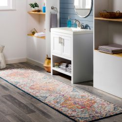 Alternative view of Surya Harput HAP-1000 Aqua Area Rug