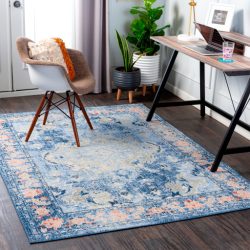 Surya Harput HAP-1114 Brick Red Area Rug